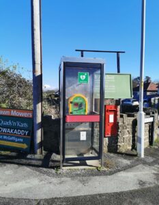 Slyne Road and Bypass Road defibrillator